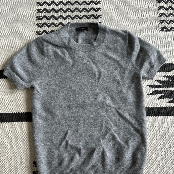 Quince Tops - Quince Gray Mongolian Cashmere Tee